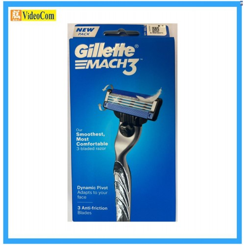 GILLETTE吉列 MACH3 NEW PACK 刀架 (含一個刀片)